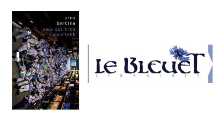 25 juin 2022 Arno Bertina à la librairie Le Bleuet  (04)