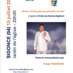 15 juillet / Sigonce / Festival Beckett
