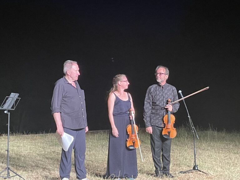 Lecture concert / Festival Beckett / 27 juillet / Roussillon